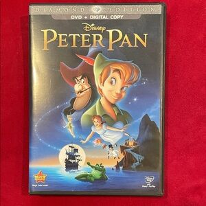 Disney Peter Pan DVD with Colorful Cover Art